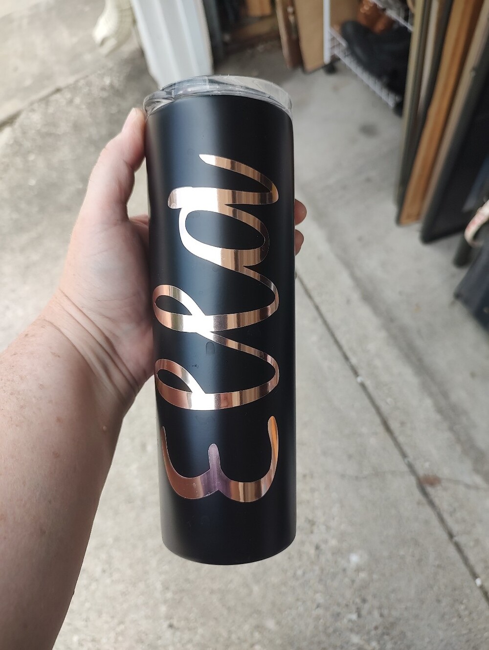 Ella Black Tumbler